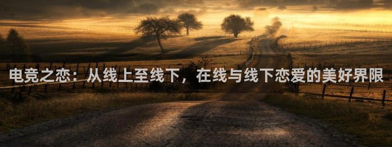 小艾电竞在线：电竞之恋：从线上至线下，在线与线下恋爱的美好界限